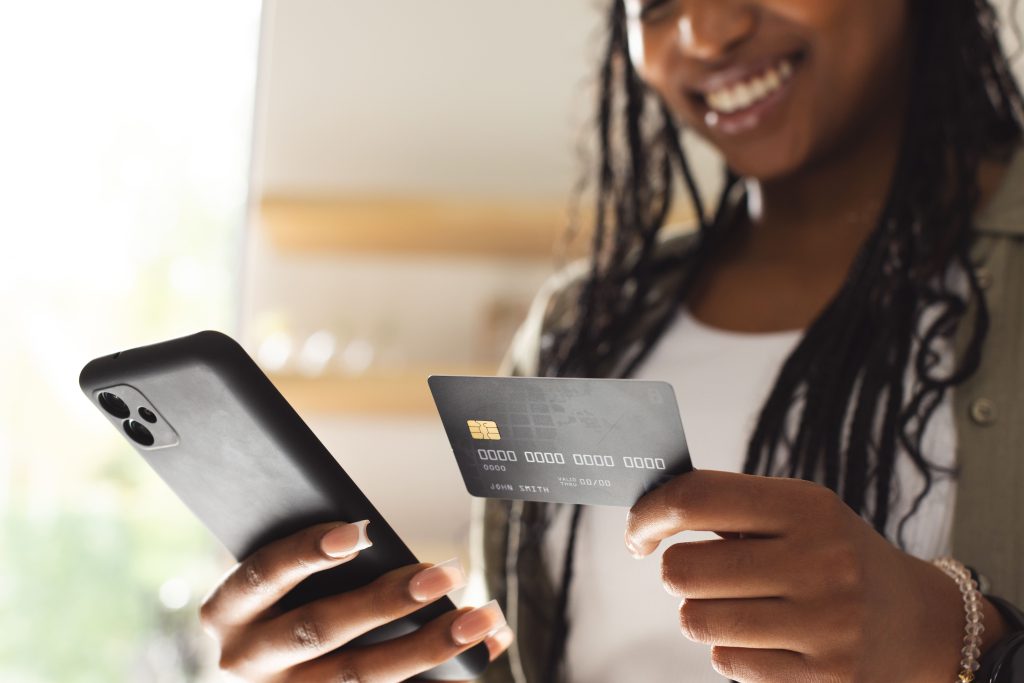 Carte pour paiement en ligne
